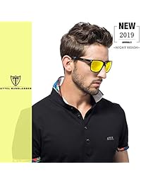 ATTCL - Gafas de sol polarizadas para hombre, marco de metal, ultraligeras