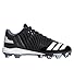 adidas Men's Icon MD Baseball Shoe, Black/White/Onix, 10.5 M US