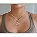 Sterling Silver Dopamine Molecule Necklace, Dopamine Necklace 18 Inch Chain