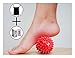 Massage Ball - Spiky for Deep Tissue Foot, Back, Plantar Fasciitis & All Over Body Deep Tissue Muscle Therapy-Includes Instructions,Carry Bag
