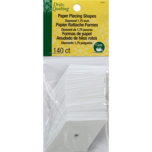 Dritz 3235 papierstukvormen, diamant, 1-3/4 inch (140 stuks