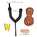 Violin Hanger with Bow Hanger - Hardwood Home & Studio Wall Mount Hanger for Violin/Viola (MA-5 Sapele)