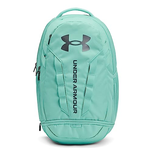 Under Armour Unisex-Adult Hustle Backpack, (361) Neo Turquoise