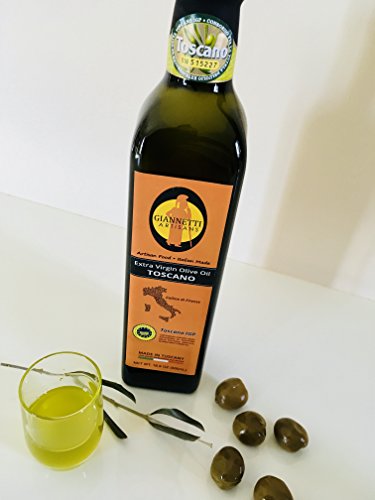 Giannetti Artisans Extra Virgin Olive Oil from Tuscany (Certified IGP - 2023 Harvest) 16.9 OZ