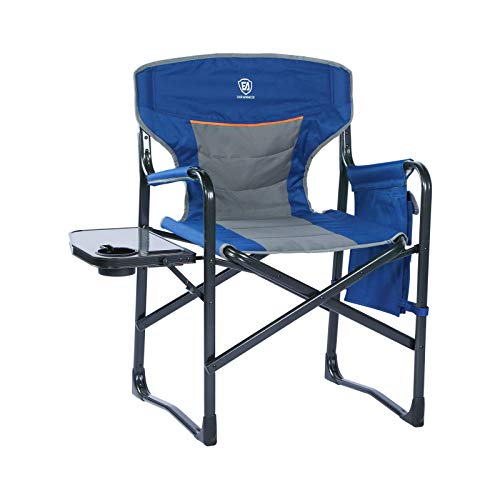 EVER ADVANCED Lightweight Folding Directors Chairs Outdoor, Aluminum