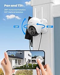 ieGeek Security Cameras Wireless Outdoor 2 Pack, 2K