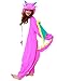 SAZAC Dragon Kigurumi - Onesie Jumpsuit Halloween Costume (Pink)