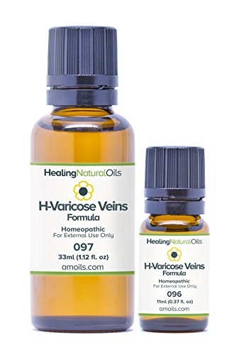 #1 Varicose Vein and Spider Vein Alternative Treatment - 90 Day Satisfaction Guarantee. All Natural for Pain Free Removal. 100% Natural, no chemicals or acids. - 33ml Size