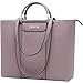 Laptop Bag for Women,15.6 Inch Laptop Bag with Chic Dual Metal Top-handle,Business School Work Briefcase Two Carry Ways