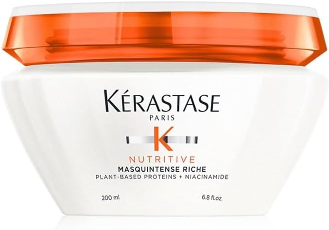 Kérastase Masquintense Riche Nutritive Hair Mask Dry Thick Hair Niacinamide