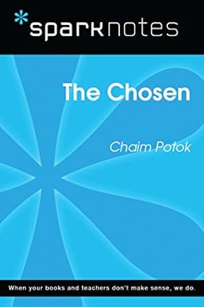 CliffsNotes on Potoks The Chosen Cliffsnotes Literature Guides