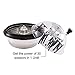 iPower GLTRIMBOWL16M 16-Inch Leaf Bowl Trimmer Twisted Spin Cut for Plant Bud and Flower with Upgraded Gears, silver (Renewed)thumb 1
