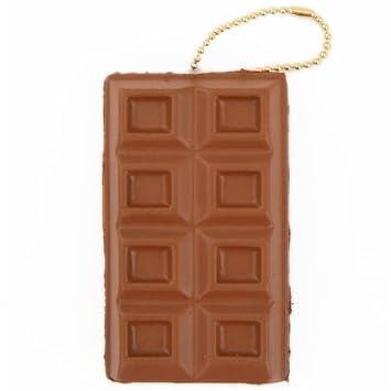 Kawaii Knackender Squishy Braune Schokoladentafel Amazon De