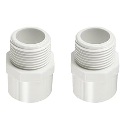 Fitvell 2" PVC Pipe Fitting Adapter Connector Union