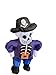Halloween Inflatable Skeletons & Ghosts on Pirate Ship