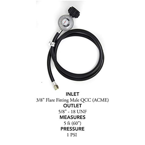 3 GasOne+Propane+Regulator+Certified+fitting