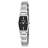 Caravelle by Bulova Women's 43T17 Crystal Accented Black Dial Watch