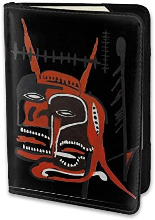 Jean Michel Basquiat 期間限定特別価格 Devils Head パスポートケース メンズ 男女兼用 パスポートカバー 家族 5 5インチ高級puレザー 国内海外旅行用品 ポーチ 小型 携帯便利 パスポートバッグ シンプル パスポート用カバー