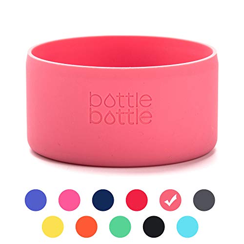 bottlebottle Protective Silicone Sleeve Fit 12-64oz for Hydro Flask,Simple Modern,Takeya,MIRA, Iron Flask and Other Brand Water Bottle, BPA Free Anti-Slip Bottom Sleeve Cover