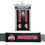 Ohio State Buckeyes Velour Seat Belt Pads