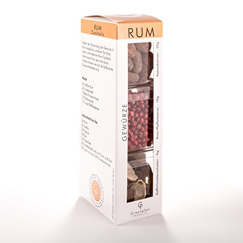 Rum Gewürzbox Special-Edition 3-er Set Rum Botanicals Rum-Tonic Gewürze Rum-Set Rum-Gewürze Kit Botanical´s - Greenplan Products – Bild 5