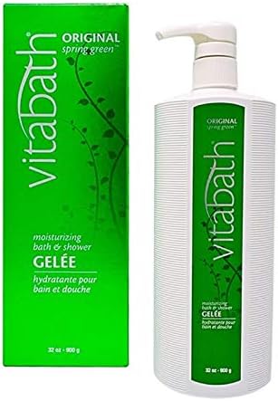 Vitabath Bath & Shower gelee Moisturizing Original Spring green 32-Ounces