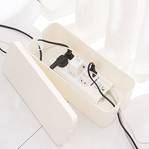 ShellKingdom Cable Management Box, Cable Organizer for Cable and Cord