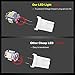 YITAMOTOR 20X T10 Wedge 5-SMD 5050 Cool White LED Light bulbs W5W 2825 158 192 168 194 for Interior Reading Dome Map Cargo Trunk Door Doorstep Courtesy Instrument Panel License Plate Side marker Led
