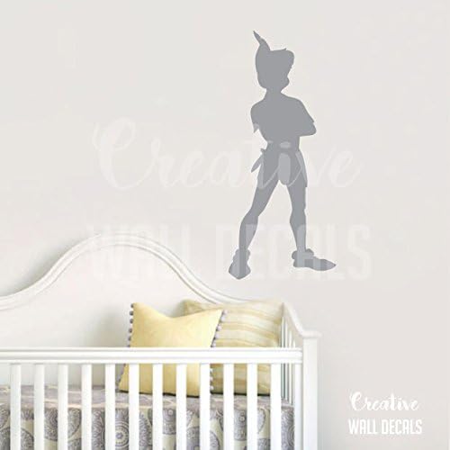 Vinyl Wall Decal Sticker Peter Pan Character Kids Nursery Bedroom Shadow r1891