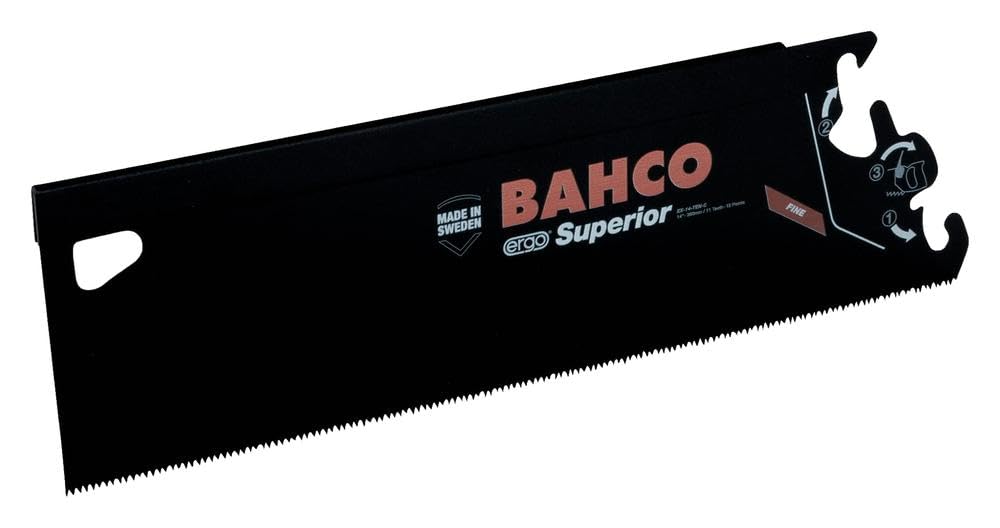 Bahco EX-14-TEN-C 350mm Handsaw System Superior Tenon Blade - Black