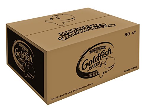 Goldfish Crackers 80 Count Baked Snack Pepperidge Farm Bulk Value Pack - Thumbnail 2