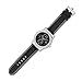 LG Watch Urbane (W150) Smartwatch w/ Leather Wristband (Renewed) (Silver / Black)