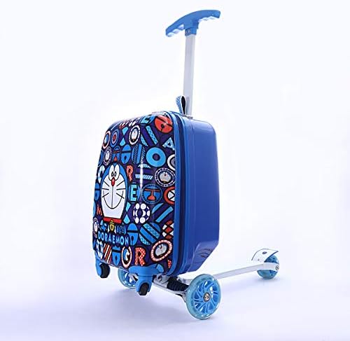 Children's Suitcase Scooter Trolley 23-inch Five-Wheeled Multi-Function Children's Trolley Case