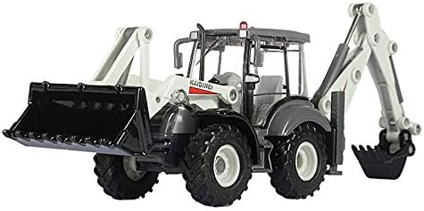 Diecasts & Toy Vehicles - Alloy Excavator 1:50 Two Way Forklift Bulldozer Back Hoe Loader Shovel Construction Vehicle Collection Model Gifts Toys - by SINAM - 1 PCs