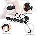 UTIMI Butt Plug Anal Sex Toys with Penis Ring & Anal Bead Rechargeable Vibrator Waterproof Prostate Massager, Ejaculation Enhancement Erection Prolonger, 3 Powerful Motors Built-in