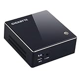 Gigabyte BRIX GB-BXI3H-4010 Desktop Computer - Intel Core i3 i3-4010U 1.70 GHz - Mini PC - Intel HD 4400 - Wireless LAN - Bluetooth (Gigabyte GB-BXi3H-4010)