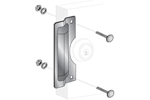 Pro-Lok 7" Center Rose Latch Protector (Duronodic Finish)