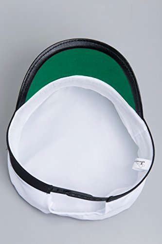 Jacobson Hat Company Men's Adult Yacht Cap, White, One Size