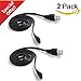 KIMILAR 2PCS Compatible Fitbit Charge Charger, Premium 3 Feet USB Charging Cable Compatible Fitbit Charge/Force Wireless Activity Wristband