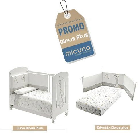 Micuna Dinus Cot Plus + Duvet + Screen Protector