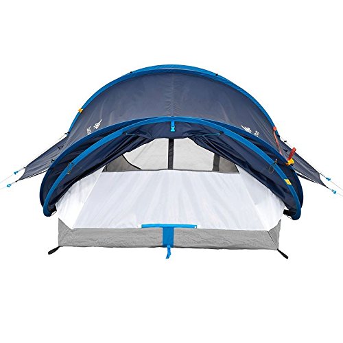 Quechua Waterproof Pop Up Camping Tent 2 Seconds XL AIR II, 2 Man