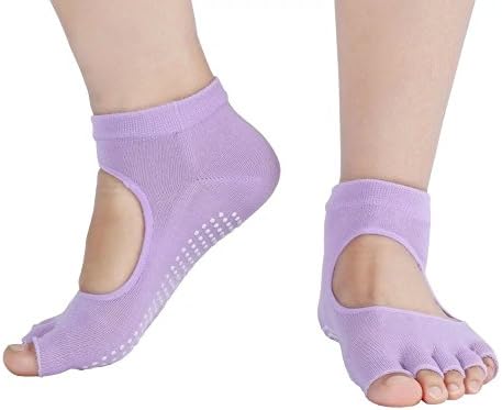 Gxia Women's Backless Non-Slip GYOGA Socks 1 Pair