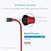 Anker Powerline+ Lightning Cable (3ft), Nylon Braided Charging Cable for iPhone Xs/XS Max/XR/X / 8/8 Plus / 7/7 Plus / 6/6 Plus / 5s and More (Red)