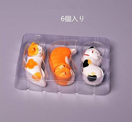 Amazon Co Jp 箸置き ネコ 可愛い小物 おしゃれ 卓上小物 インテリア 箸枕 飾り物 贈り物 誕生日 陶器 6個セット 箸置き おしゃれ セット 箸枕 卓上小物 かわいい 箸ホルダー パソコン 周辺機器
