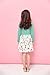 Edenpure Girl's Cute Casual Cotton Printed Stripe Long Sleeve Playwear Dress