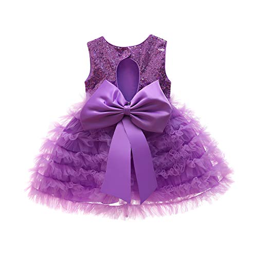 YOUNGER TREE Infant Toddler Baby Girls Dress Sleeveless Sequins