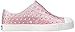 Native Shoes, Jefferson Bling Child, Kids Lightweight Sneaker, Milk Pink Bling/Shell White, 7 M US Toddler