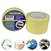 Painting Tape Multisize 3 Pack Automotive Yellow Masking Tape Painting for Diamond Painting Watercolor Painting Spray Painting and Detailed Works Painting
