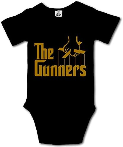 Arsenal FC The Gunner Cotton Bodysuit Romper Onesie Jumpsuit Baby Clothes