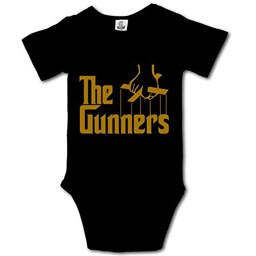 Arsenal FC The Gunner Cotton Bodysuit Romper Onesie Jumpsuit Baby Clothes
